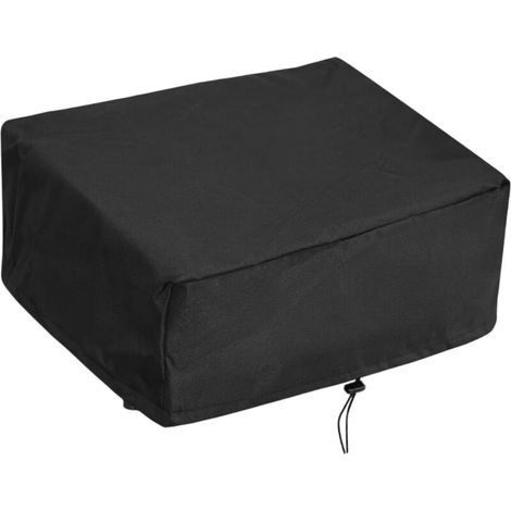 Housse Plancha Außen 420d Oxford 60x45x25cm – Wasserdicht, Staub- Und Uv-beständig, Plancha-schutz Für Draußen Mit Verstellbarem Kordelzug, Universelle Plancha-abdeckung, Schwarz