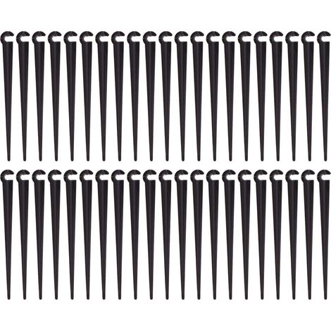 Bewässerungsschlauch-halter, Kunststoff-pflöcke Für Tropfbewässerung, Gartenwerkzeug, 100er-pack