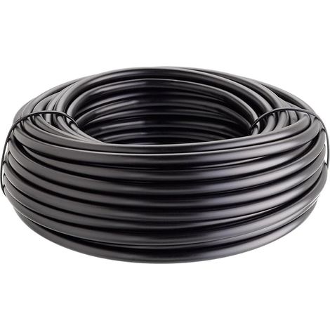 25 M Tropfbewässerungsschlauch, Pe-wasserschlauch 16x1,2 Mm, Schwarz