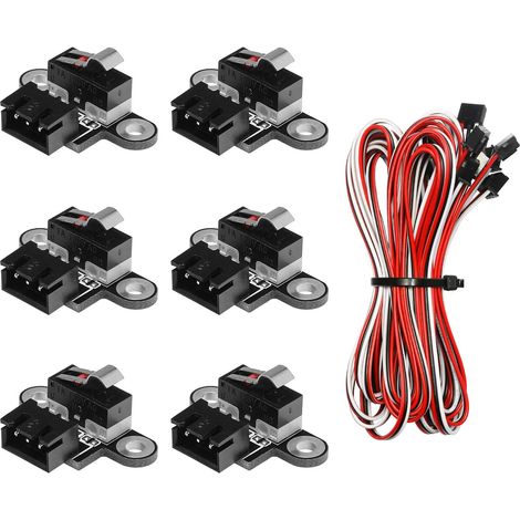 Satz Mit 6 Mikroschaltern Als Endschalter Mit 1 M Langem 3-poligem Kabel Für 3018-prover/3018-mx3/3018-prover Mach3