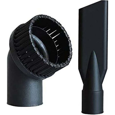 Runde Bürste Und Flache Düse Für Industriesauger, Innendurchmesser 44 Mm