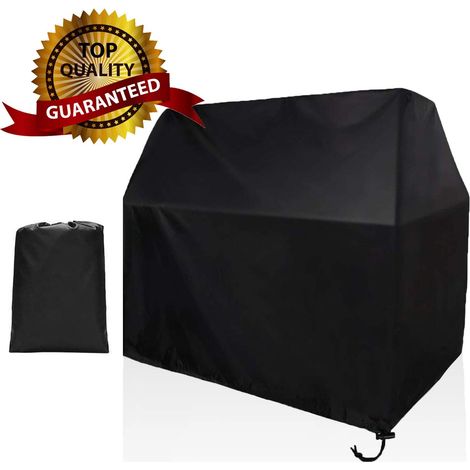 Housse Barbecue, Abdeckplane Für Grill, Wasserdichte Grillabdeckung, Grillhaube, Uv-/wasser-/feuchtigkeitsschutz-plane Für Bbq - 145x61x117cm
