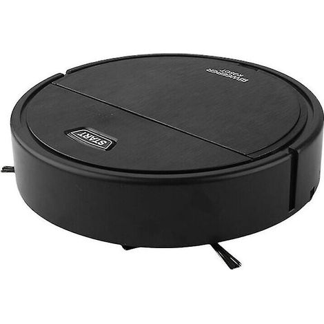 3-in-1-roboterstaubsauger, Für Tierhaare, Hartböden Und Teppiche – Schwarz