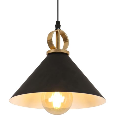 Vintage Industrie-hängeleuchte, E27 Retro Metall-pendelleuchte Im Edison-design, Deckenleuchte Für Wohnzimmer, Schlafzimmer, Café, Bar Und Restaurant, Ø 25cm (ohne Glühbirne) [energieeffizienzklasse E