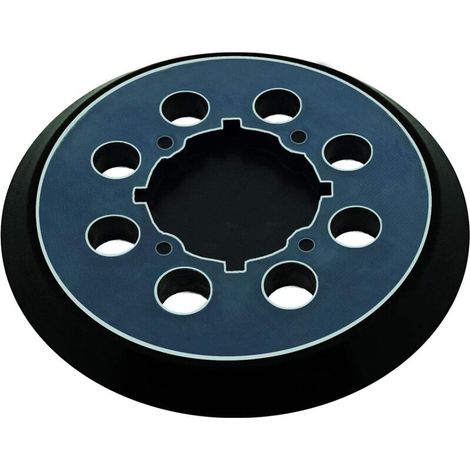 5 Zoll 8 Löcher 4 Schraublöcher Schleifscheiben-pad-halterung Klettverschluss-schleifpad Selbstklebend Schwarz Kompatibel Mit Dewalt Dwe6423 Dwe6421 Dcw210b