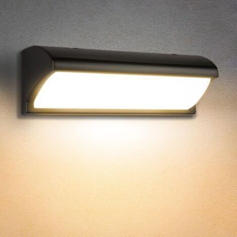 Led-außenwandleuchte, 30w, Wasserdicht Ip65, Geeignet Für Gartenterrassen, Außenbeleuchtung, Wege, Höfe, Villen Und Flure (30w, Warmweißes Licht).