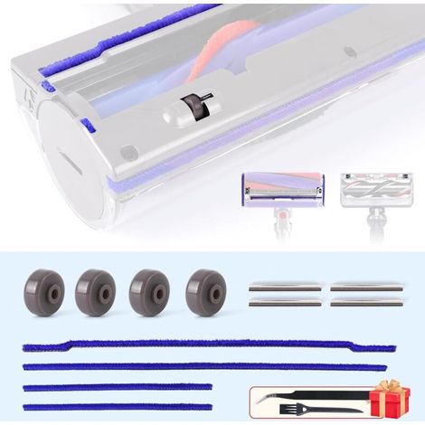 Weiche Plüschbürste + Achse + Ersatzrolle Für Dyson V6 V7 V8 V10 V11 Dc62 Direktantrieb-reinigungskopf, Bodendüse, Ersatzteile Für Dyson Bürste