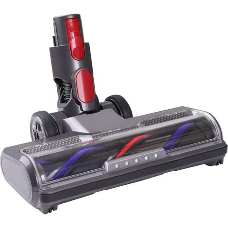 Bürste Kompatibel Mit Dyson Staubsauger V7 V8 V10 V11 V15, Reinigungsbürstenkopf Mit 5 Led-lampen Für Hartböden Und Parkett