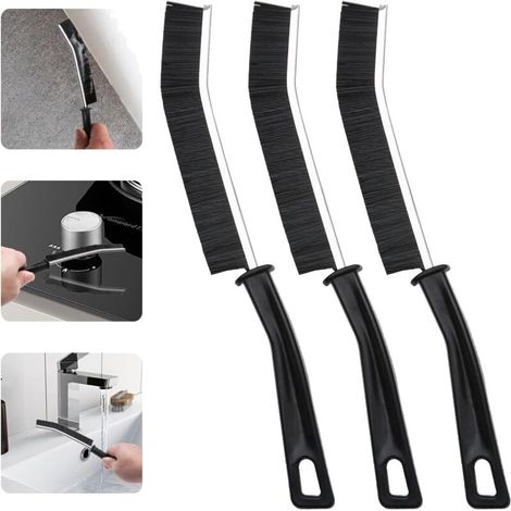 3er-set Reinigungsbürsten Mit Harten Borsten – Fugenbürste Für Fliesen, Ideal Für Badezimmer, Küche, Toiletten, Spüle, Dusche Und Böden
