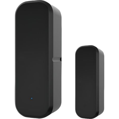 Intelligenter Magnetischer Türsensor, Schwarz, 2,327 Cm, 1 Stück, Magnetischer Alarmsensor Für Innentüren Im Haushalt.