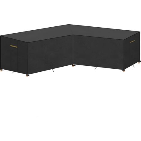 Wasserdichte Sofaabdeckung Für Außengartenmöbel, Schutzhülle Für L-förmige Ecksofas, Passend Für 215x215x87/80cm