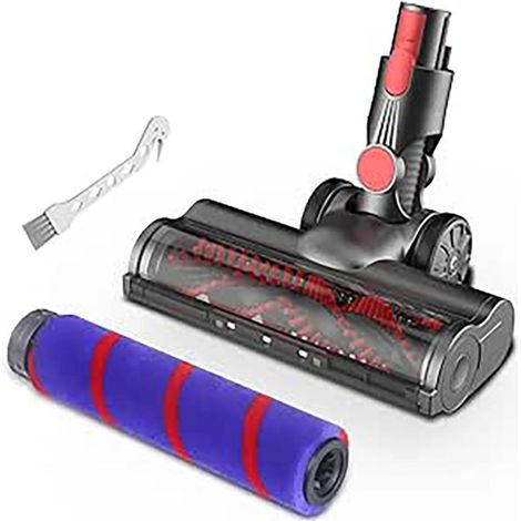 Bürsten Für Dyson V7 V8 V10 V11 V15 Sv12 Sv14 Sv15, Dyson-bürstenkopf Mit Weichen Rollen, Led-licht Und Auslöseverriegelung, Dyson-zubehör Für Teppiche, Parkett, Holzfußböden
