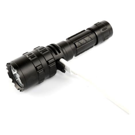 Wiederaufladbare Usb-taschenlampe Aus Aluminiumlegierung L2 Für Den Außeneinsatz, Gebündeltes Licht Und Lange Laufzeit