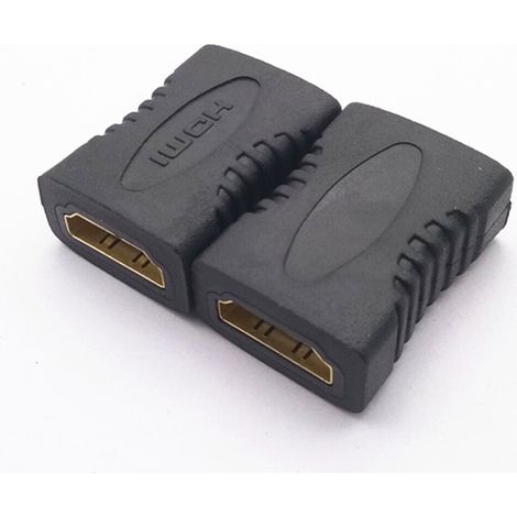 Hdmi-kupplungsadapter, 2er-pack Vergoldete Buchse-zu-buchse 4k Hdmi-kupplung Hdmi-extender-adapter Und Verbinder Für Niederspannungskabel