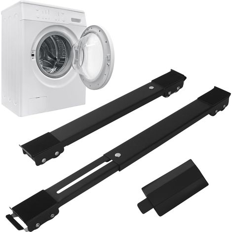 Set Von 2 Praktischen, Verstellbaren Easymove-waschmaschinenhaltern Mit Rutschfestem Gummi Für Waschmaschinen, Kühlschränke, Sofas, Rutschfest