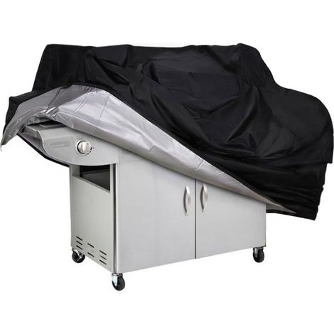 Grillabdeckung Für Barbecue, Wasserdichte Und Strapazierfähige Grillabdeckung, Große Größe 58 Zoll 145 Cm