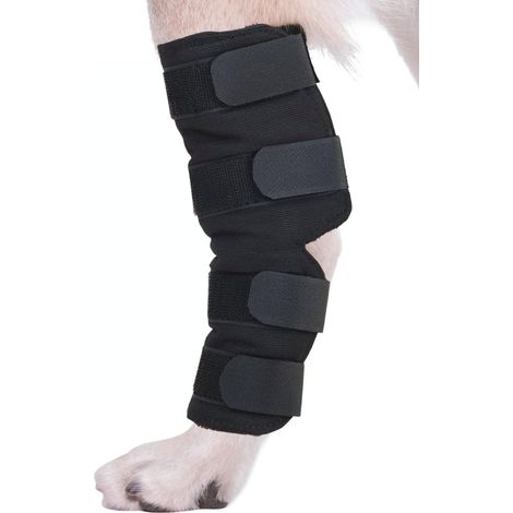 1 Paar Hundeknieschoner, Knieschoner Für Haustiere, Ellenbogenschoner Für Hunde, Hinterbeinschutz Für Haustiere, Bandage Für Chirurgische Wunden, Wundheilung L