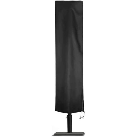 Parasol-schutzhülle, 210d Oxford Wasserdicht (240x57x57cm) Schwarz