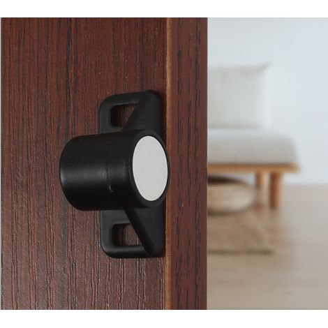 3 Stück Magnetische Saugnapf-türstopper Aus Legierung Für Schranktüren, Antike Magnetische Türpuffer, Magnetischer Saugnapf-clutch Für Schranktüren, Antiker Magnetischer Türpuffer
