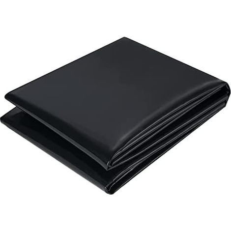 Paludo Pvc-teichfolie, Robuste Schwarze Teichabdeckung 2m X 2m, Flexible Und Langlebige Vorgeformte Folie Für Fischteiche, Gartenteiche, Wasserfälle Und Springbrunnen