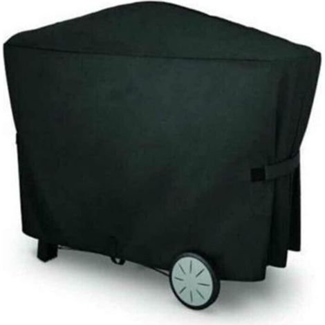 Gasgrill-abdeckung, Grillabdeckung 112,4 X 64,1 X 95,6 Cm, Schutzabdeckung Für Außengrills, Wasserdichtes Und Sonnenschutzbeständiges Gewebe, Bbq-abdeckung Für Weber, Schwarz
