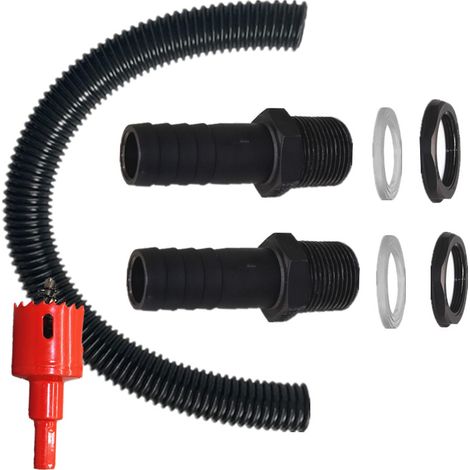 Regenfass-schlauchanschluss-set