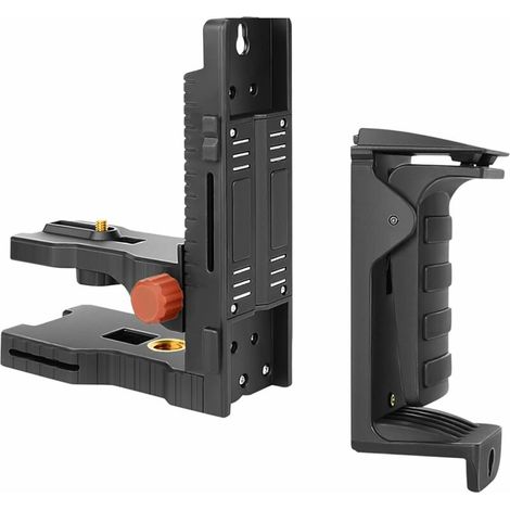 Unterstützt Laser, Feineinstellung Für Kreuzlaser Mit Verstellbarem Clip, Multifunktionale Magnetische Schwenkbasis, Mit 1/4'' Außengewinde Und 5/8'' Innengewinde, 360° Einstellbar