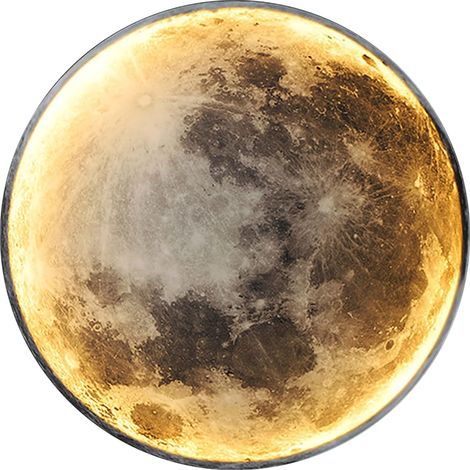 Wandleuchte Für Innenräume, Moderne Led-wandlampe 15w Im Kreisdesign, Einstellbare 6500k Wandstrahler, Schwarz, Für Schlafzimmer, Wohnzimmer, 30 Cm [energieklasse A++]