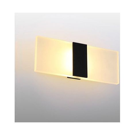 Innen-wandleuchte 12w Warmgebürstetes Schwarz Ac 85-265 V, Lampengröße: 29 X 11 X 4,5 Mm
