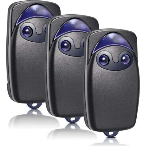 Fernbedienung Für Torantrieb Flo2r-s, 3 Stück 433,92 Mhz Garagentor-fernbedienung Kompatibel Mit Flo2r-s, 2 Kanäle