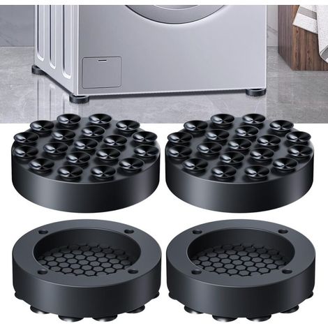 4er-set Vibrationsdämpfer Für Waschmaschinen – Rutschfeste Waschmaschinenmatte – Antivibrationsmatte – Rutschfeste Unterlage Für Waschmaschinen