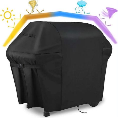 Grillabdeckung, Abdeckung Für Outdoor-grill, 100 % Wasserdichte Grillabdeckung – Grillabdeckung Aus 420d Oxford-gewebe, Farbbeständig, Für Weber Char Broil (152