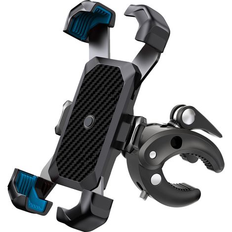 Schwarze Handyhalterung Für Fahrrad, Länge 13,5-19 Cm, Navigationshalterung Für Outdoor-fahrradhandys, Autohalterung Für Fahrrad.