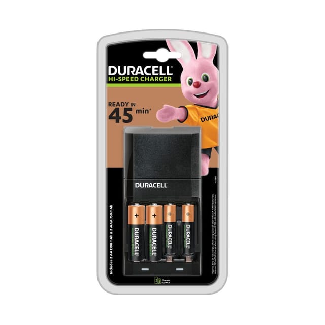 Duracell DU73 Akkuladegerät Haushaltsbatterie AC