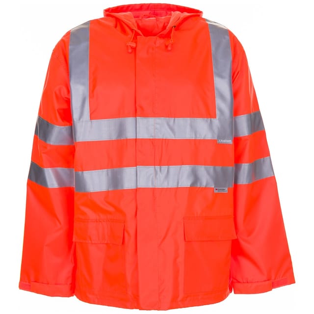 Warn Regenjacke wasserdicht Gr. 3XL orange - Planam