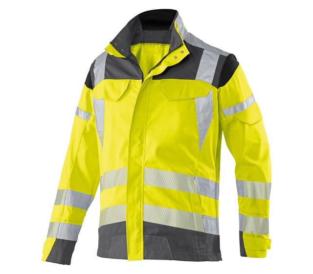 Kübler Jacke reflectiq psa 2 warngelb/anthrazit Gr. 110