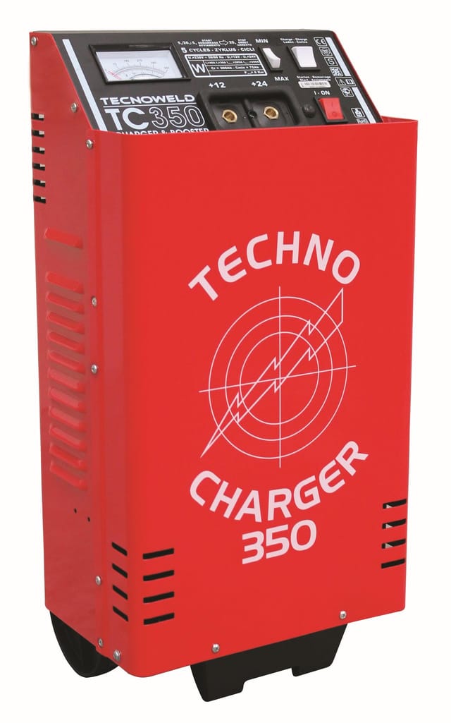 Tecnoweld - 12/24V 35-660Ah Autoladegerät mit Anlasser tc 350