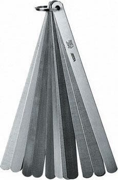 Dickenmessgerät-Set, für Ventile, Edelstahl, 20 Klingen Vogel 437307