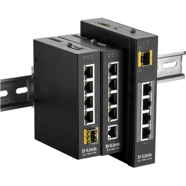 DLink Deutschland 5-Port Gigabit Ind.Switch DIS-100G-5PSW
