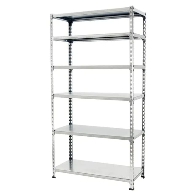 Simonrack Regalsystem ohne Schrauben, verzinktes Metall, 6 Regale