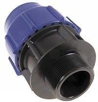 Pe-verbinderklemme 32x1 Außengewinde Wavi-033659 - W/3252953081