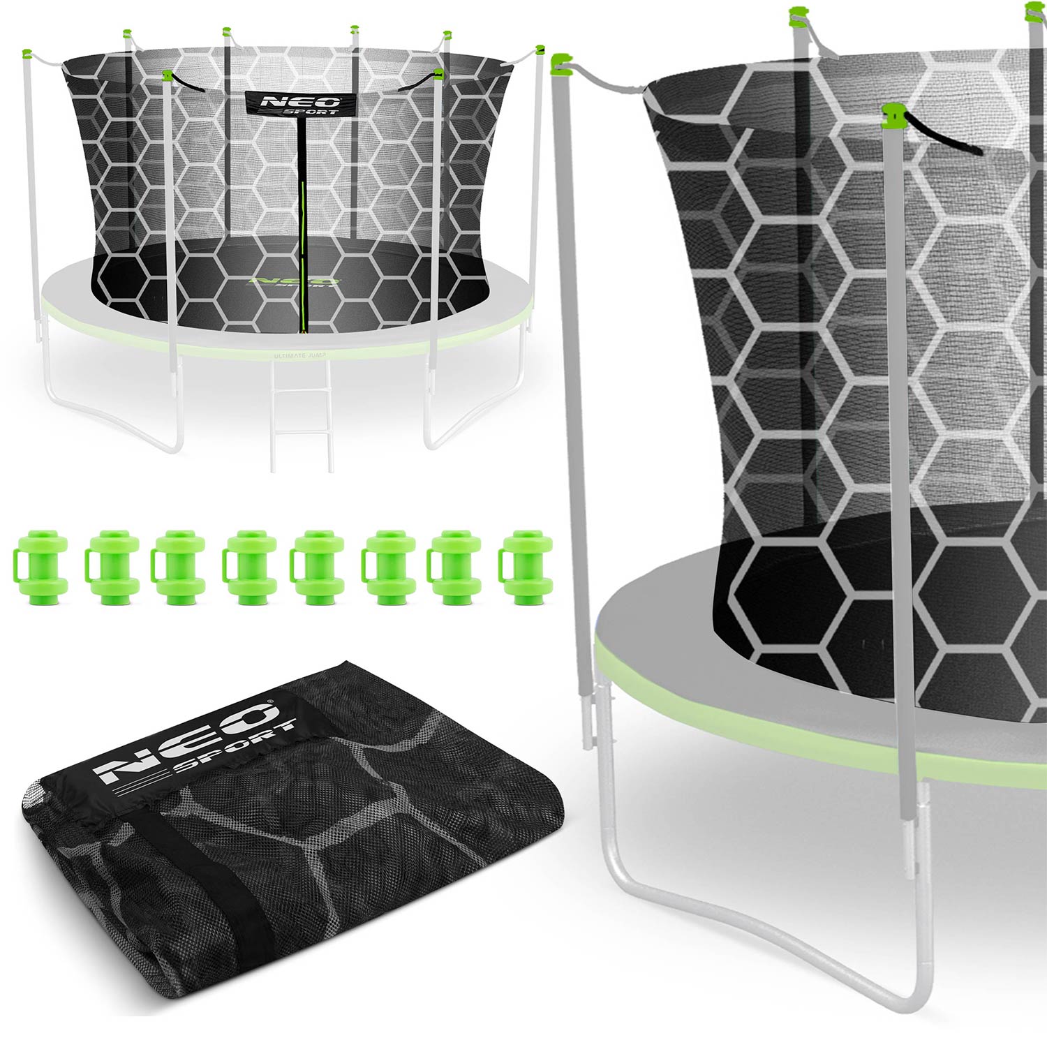Neo-sport Indoor-trampolinnetz 465 Cm 15 Fuß