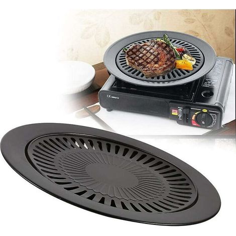 Koreanische Grillpfanne, Rauchfreie Antihaft-grillpfanne Aus Edelstahl