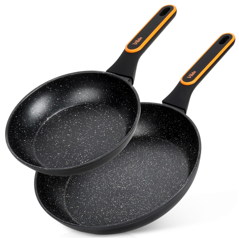 Terruna Granit-bratpfannenset 20/28 Cm 2 Stück.