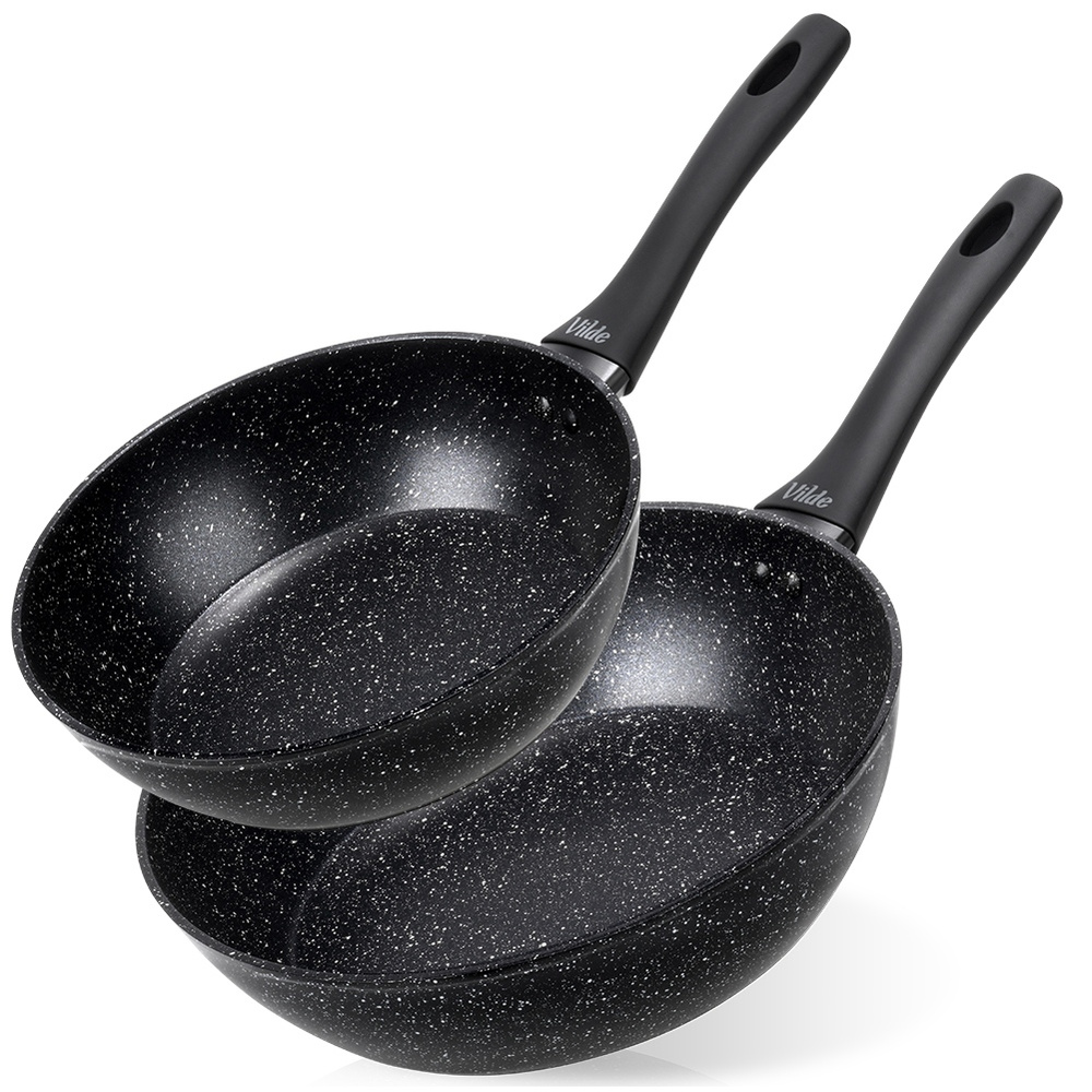 Set Aus Granitica-granitpfannen 24/28 Cm 2 Stück.