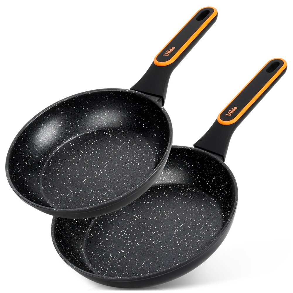 Terruna Granit-bratpfannenset 20/24 Cm 2 Stück.