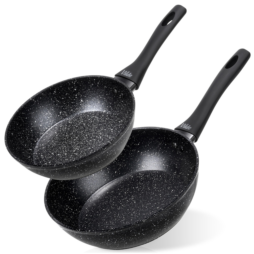 Set Aus Granitica-granitpfannen 20/24 Cm 2 Stück.