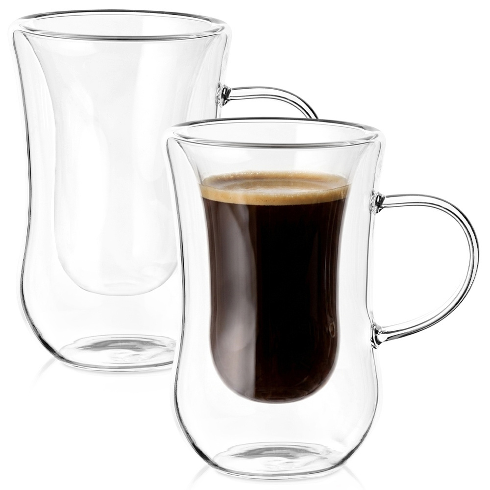Doppelwandige Thermogläser Für Espressokaffee 60 Ml 2 Stück.