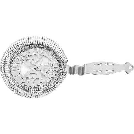 Cocktail Strainer With Spring(c), Stainless Steel Bar Strainer Fo