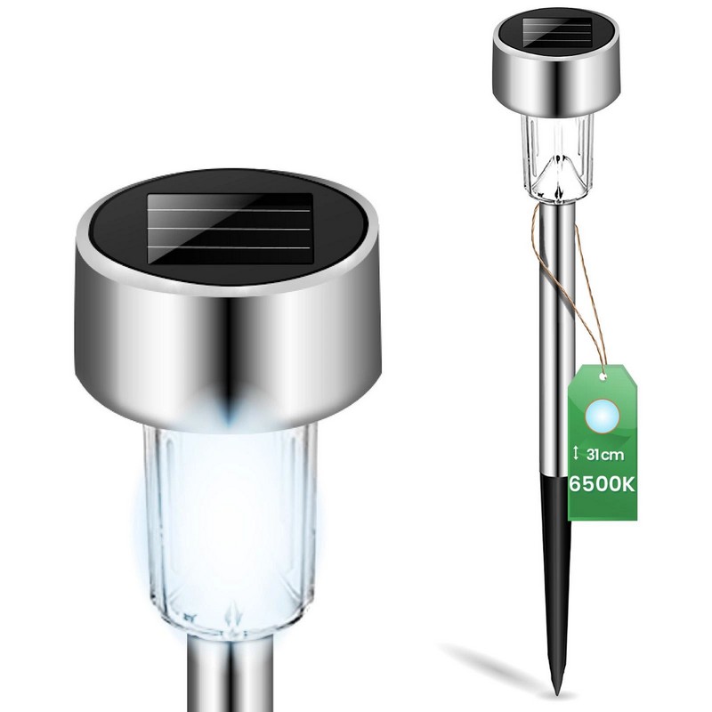 Solar-pendelleuchte, Chrom 6500k - Pl-766139